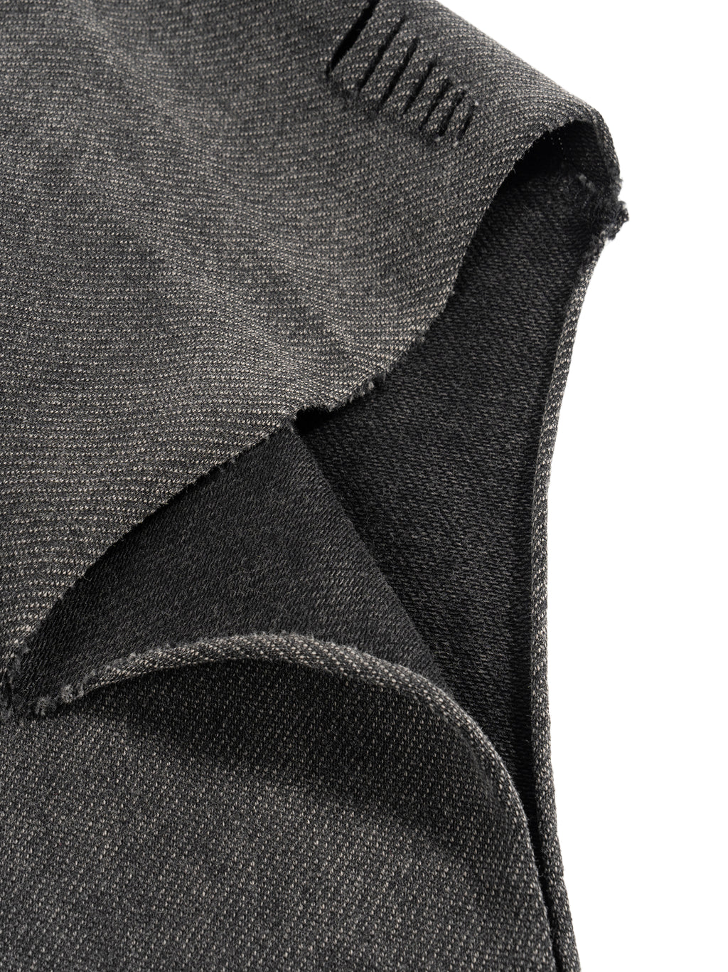 Snow Washed Boxy Hooded Tank Top